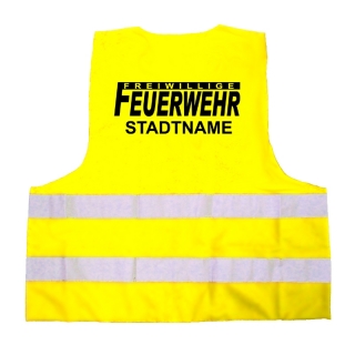 Freiwillige Feuerwehr Warnweste Gelb