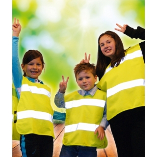 Kinder Warnschutzponcho