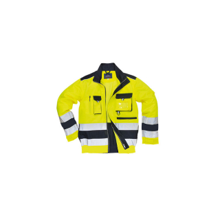 Lille Warnschutz Jacke Gelb/Marine S-3XL