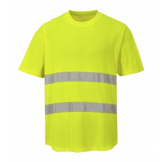 Netz T-Shirt EN ISO 20471 Gelb