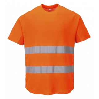 Netz T-Shirt EN ISO 20471 Orange