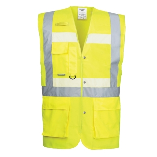 Portwest GF476 Glowtex Executive Warnweste Gelb...