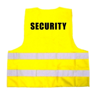 SECURITY Warnweste