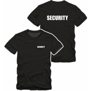 Security T-Shirt schwarz S-5XL