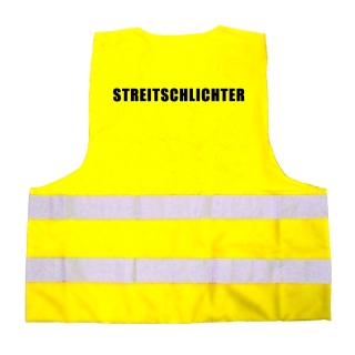 Streitschlichter Warnweste Gelb #1