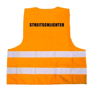 Streitschlichter Warnweste Orange #1