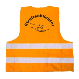 Streitschlichter Weste Orange #2