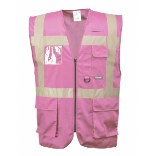 Warnweste Executive - Pink größe 3XL