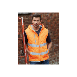 YOKO Hi Vis Kensigton Hooded Weste