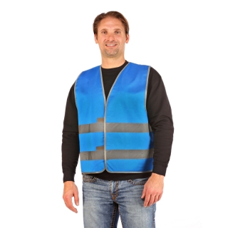 easyMesh Signalweste Warnweste Blau in 3 größen