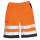 Warnschutz Short aus Polyester-Baumwollgemisch größe XL Orange-Marine