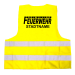 Freiwillige Feuerwehr Warnweste Gelb oder Orange