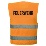 Feuerwehr Warnweste #1 Orange FEUERWEHR