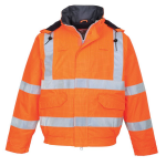 BIZFLAME Regen-Warnschutz-Piloten-Jacke Orange