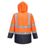 BIZFLAME Regen Warnschutz Multi-Norm-Jacke Orange/Marine