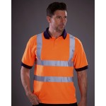 Two Band & Brace Hi Vis Polo Shirt EN 20471 farbe:...