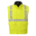 BIZFLAME Multi Leichte Regen-Warnschutz-Bodywarmer Antistatisch farbe Gelb