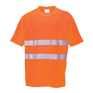 Hi-Cool T-Shirt Orange ISO 20471 größe: S