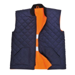 Wende - Warnschutz - Weste EN ISO 20471 Orange / Navy