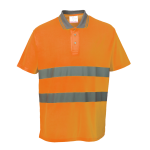 Hi-Cool Poloshirt Orange ISO 20471 XXL