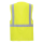 Warnweste BERLIN Executive - Gelb mit vielen Taschen und Reißverschluss nach EN ISO 20471  XS - 7XL