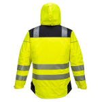 Vison Warnschutz Regenjacke gelb/schwarz