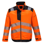 Vison Warnschutzjacke orange/schwarz