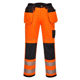 Vison Warnschutz Hose orange/schwarz