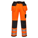 Vison Warnschutz Hose orange/schwarz