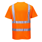 Baumwoll Komfort Warnschutz T-Shirt Orange