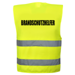 Hochwertige Brandschutzhelfer Warnweste in 10...