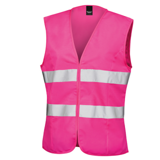 Result Core Women Warnweste Neon Pink