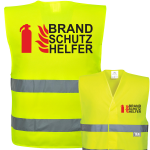 Brandschutzhelfer Warnweste Serie Hannover in 4...