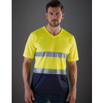 Hi Vis Top Cool Light V-Neck T-Shirt