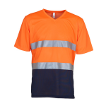 Hi Vis Top Cool Light V-Neck T-Shirt