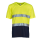 Hi Vis Top Cool Light V-Neck T-Shirt größe: XL Hi-Vis Yellow / Navy