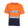 Hi Vis Top Cool Light V-Neck T-Shirt größe: XL Hi-Vis Orange / Navy
