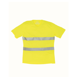 Hi Vis Top Cool Light V-Neck T-Shirt größe: XXL Hi-Vis Yellow