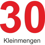 Bestickmenge unter 30 teile (Einrichtungskosten / Pro...