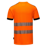 Vison Warnschutz T-Shirt orange/schwarz