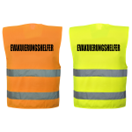 Evakuierungshelfer Warnweste Gelb / Orange S-5XL