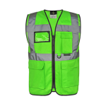 Korntex® Executive Weste Neon-Grün in 8...