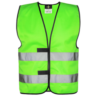 Korntex® Sicherheitsweste/ Warnweste Neon-Grün größe S-5XL