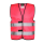 Korntex® Sicherheitsweste/ Warnweste Neon-Pink größe S-5XL