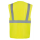 CO² Neutrale Korntex® Comfort Executive Weste HAMBURG Neon-Gelb EN ISO 20471:2013 in  6 Größen