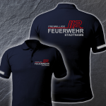 Feuerwehr Poloshirt FW1900 Druck doppelseitig mehrfarbig...