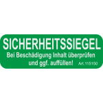 Sicherheitssiegel für EVAK Koffer -...