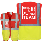 BRAND & EVAK TEAM Piktogramm Warnweste  S-3XL...