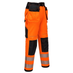 Vison Warnschutz Hose orange/schwarz gr. 46