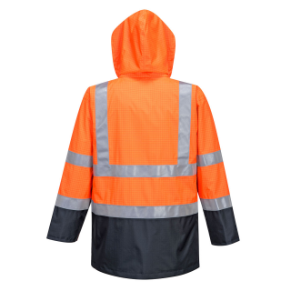 Portwest Bizflame Work Hi-Vis Antistatische Overall BIZ7 - Geel/Marine